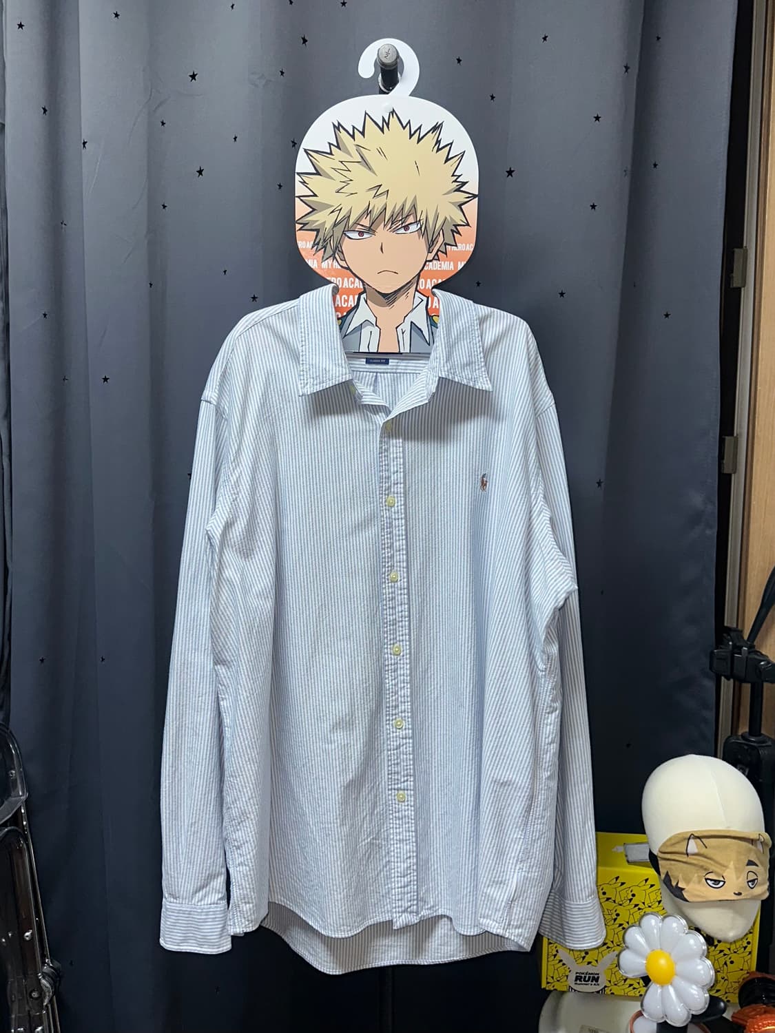 폴로 랄프로렌 스트라이프 셔츠 XXL 상품이미지1