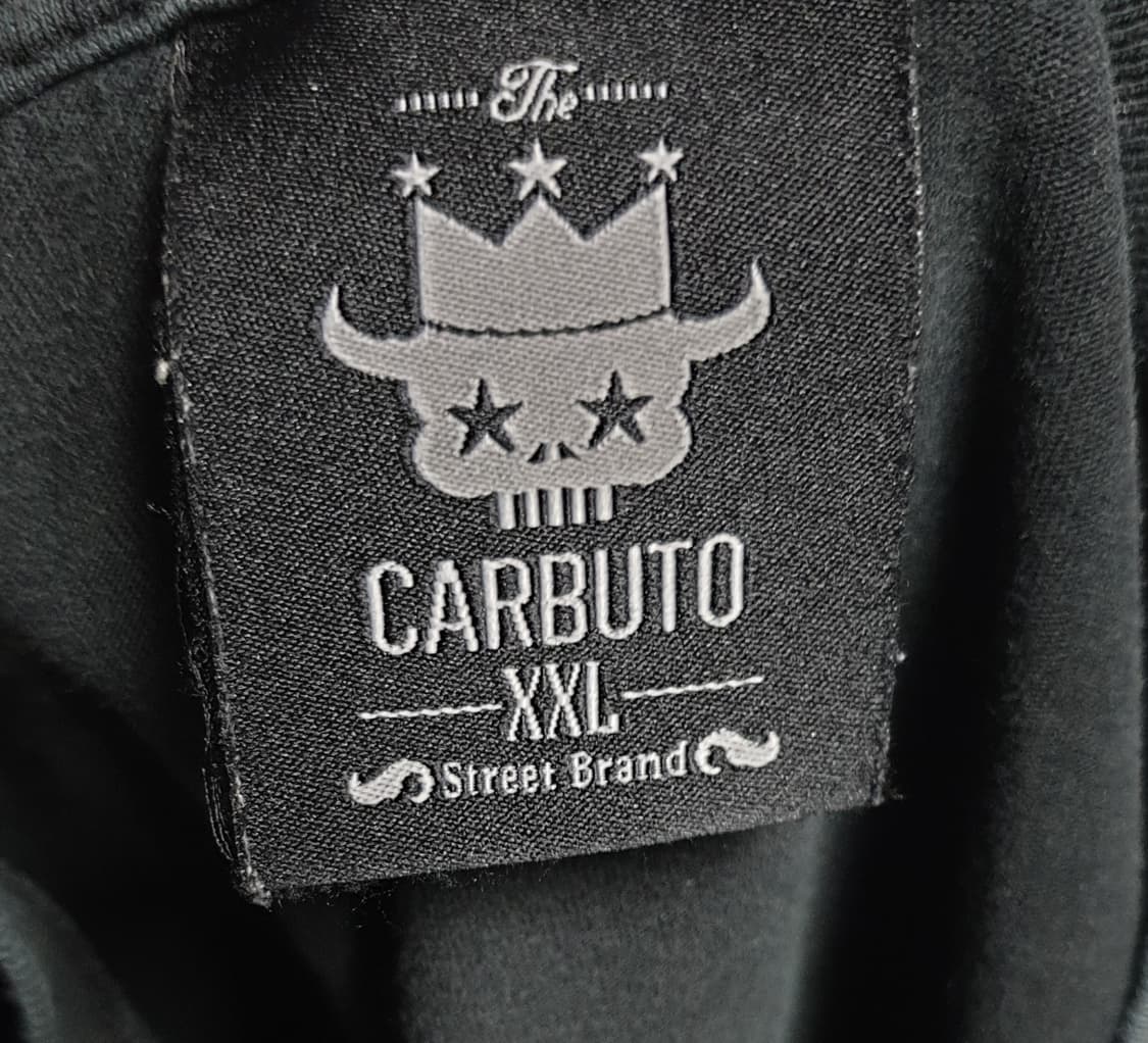 카부토 월드 밴드 레터링 반팔티 블랙 (2XL) 상품이미지3