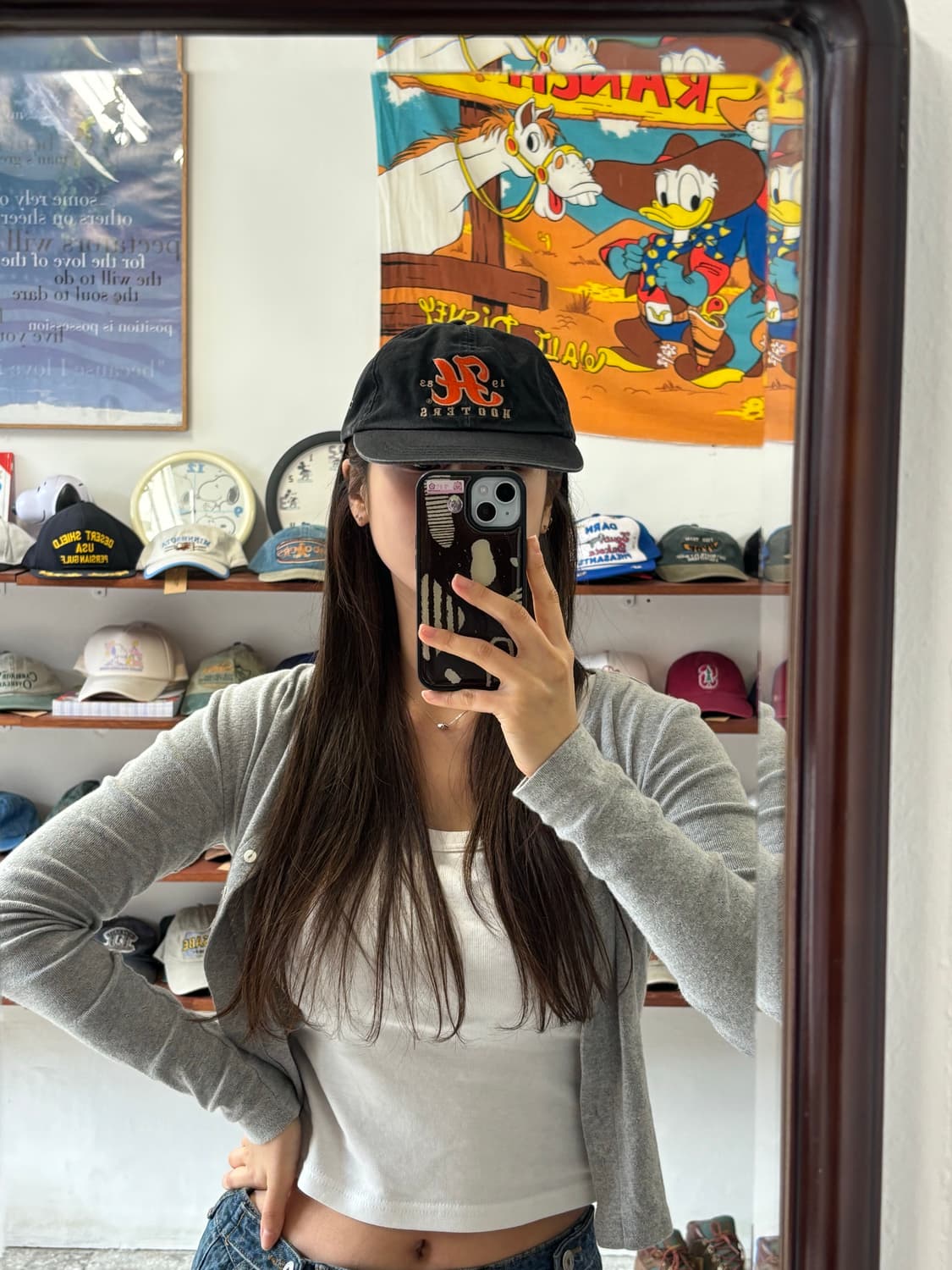 후터스 빈티지 햇 상품이미지2