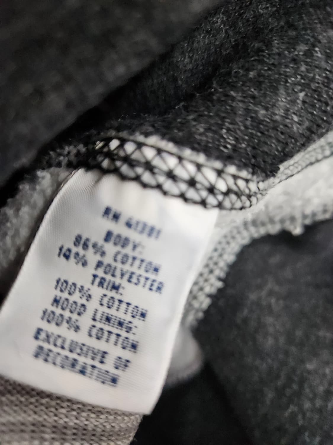 폴로 랄프로렌 후드집업 90 그레이 상품이미지8