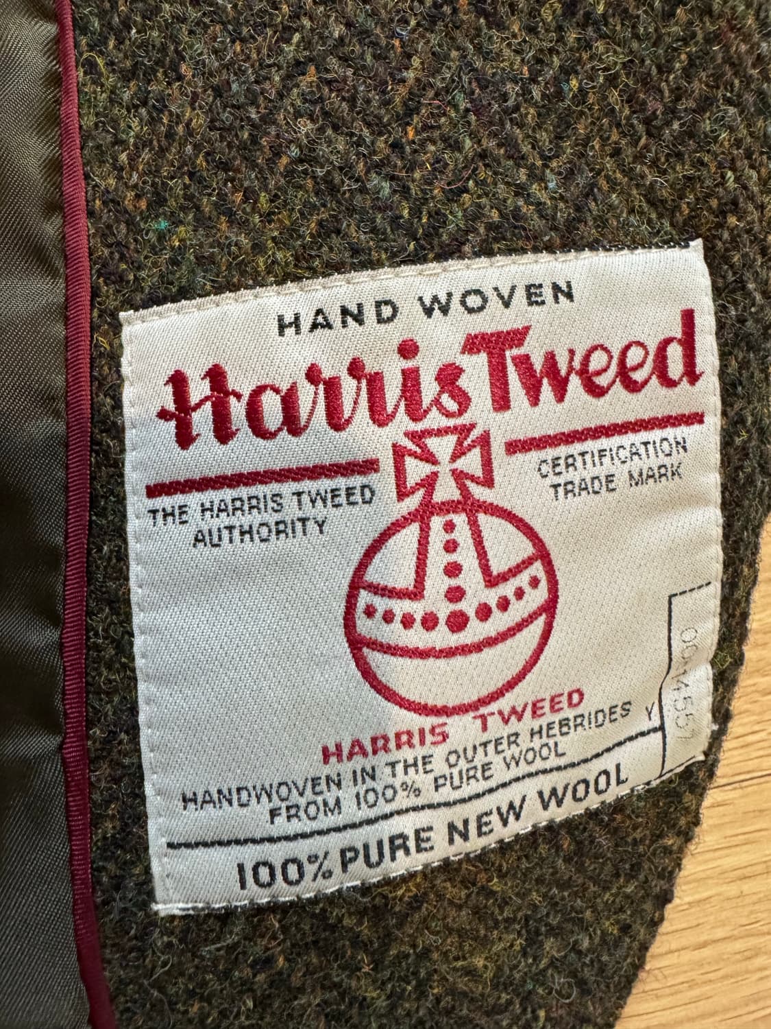 Hazzys 헤지스 레이디스 해리스트위드 자켓 상품이미지3