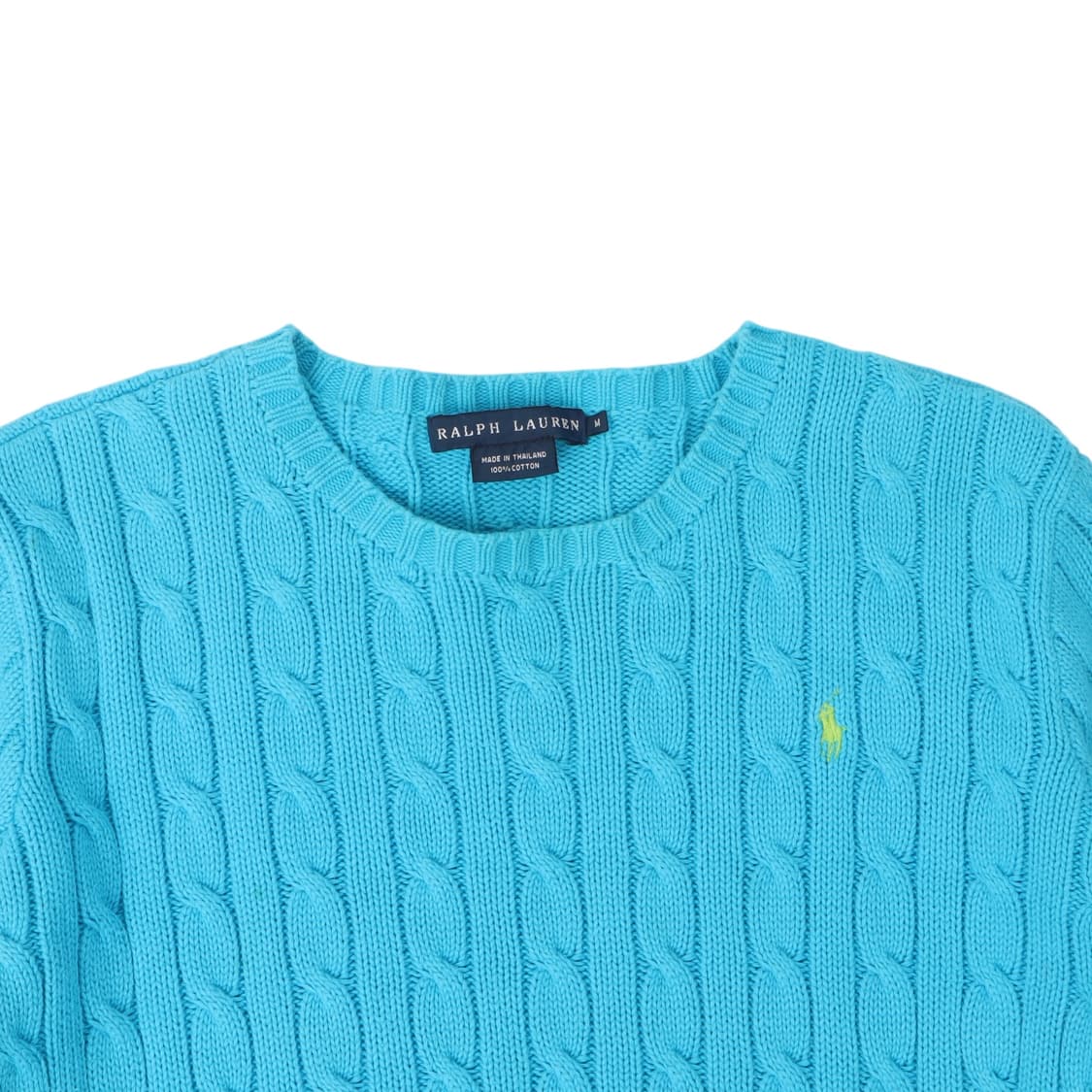 폴로 랄프로렌 라이트 블루 케이블 니트 상품이미지2