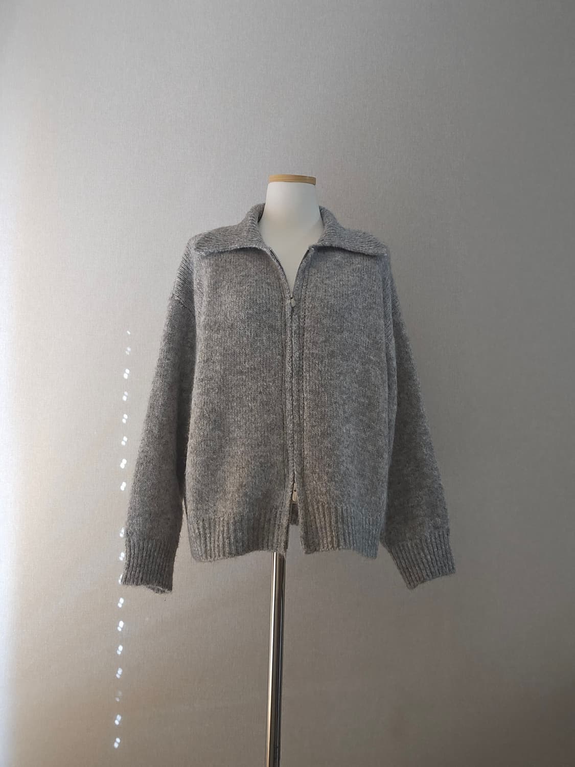 니트집업가디건 상품이미지2