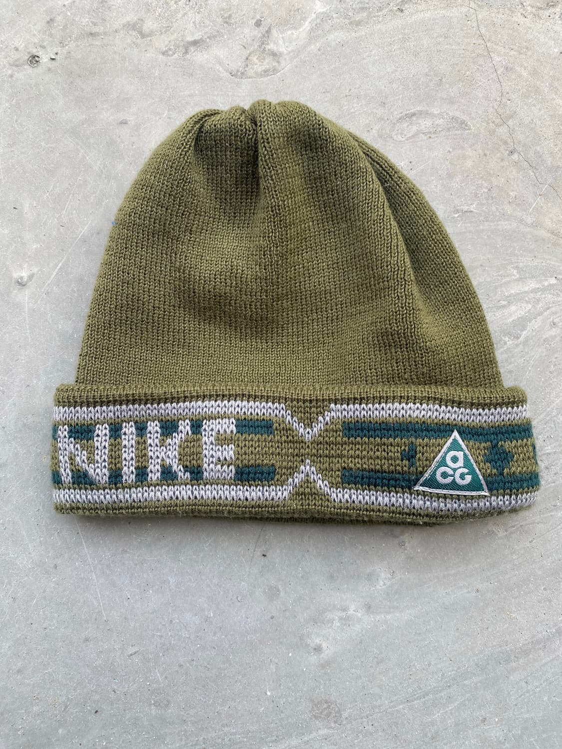 90‘s 나이키 ACG 카키 올드비니 상품이미지1