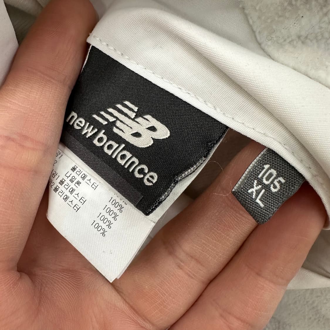 105 뉴발란스 남자 양면 후리스 점퍼 상품이미지5