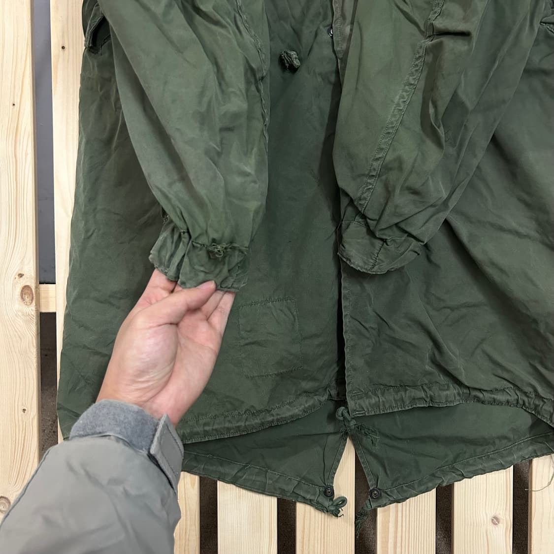 (M) M-65 피쉬테일 오리지널 스코빌 야상 자켓 상품이미지3