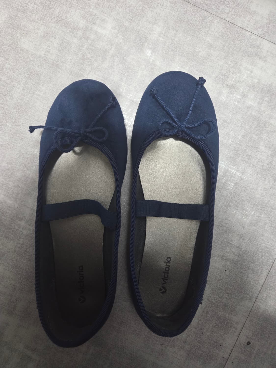 빅토리아슈즈 하다 발레리나 네이비 235 상품이미지1