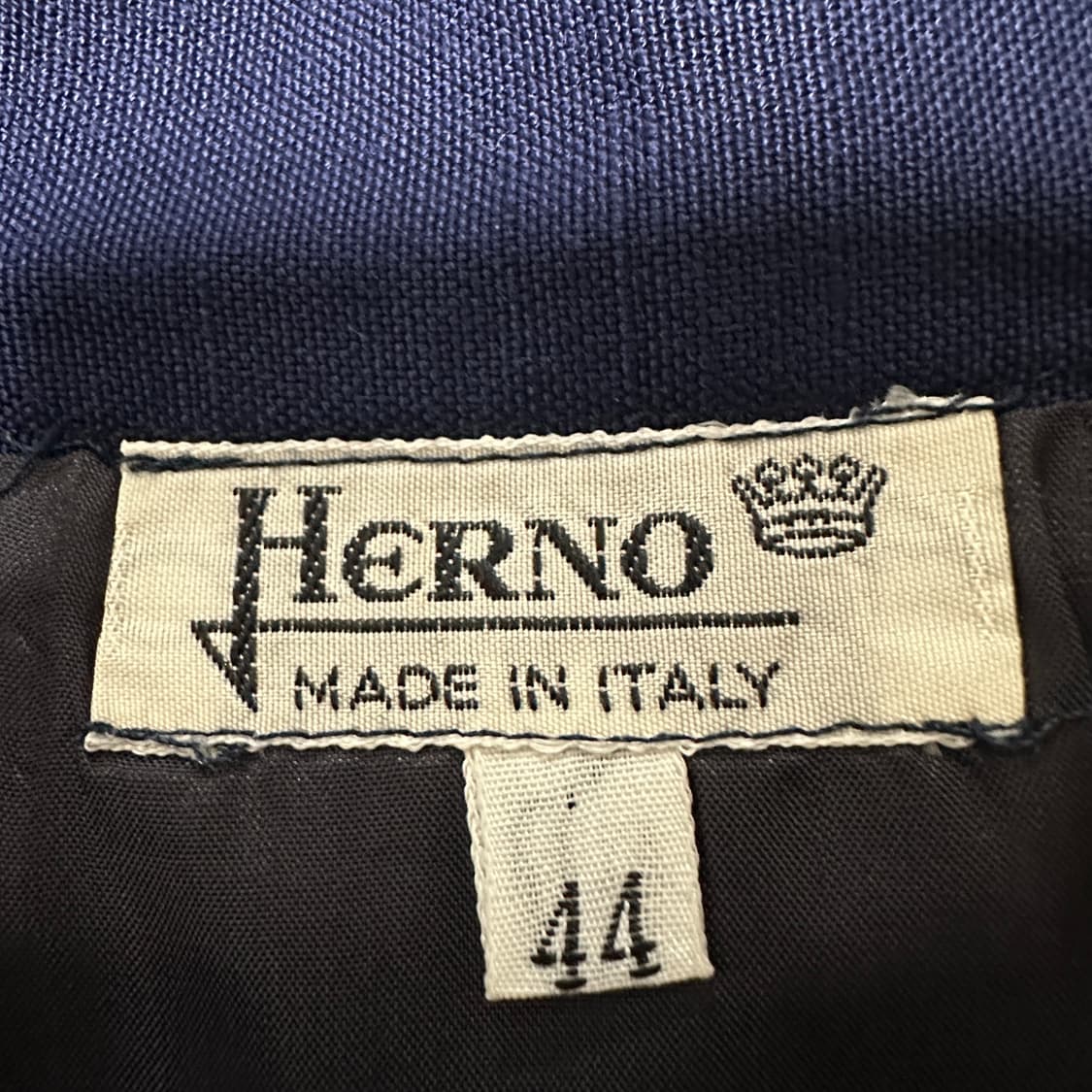 HERNO italy made skirt navy 상품이미지3