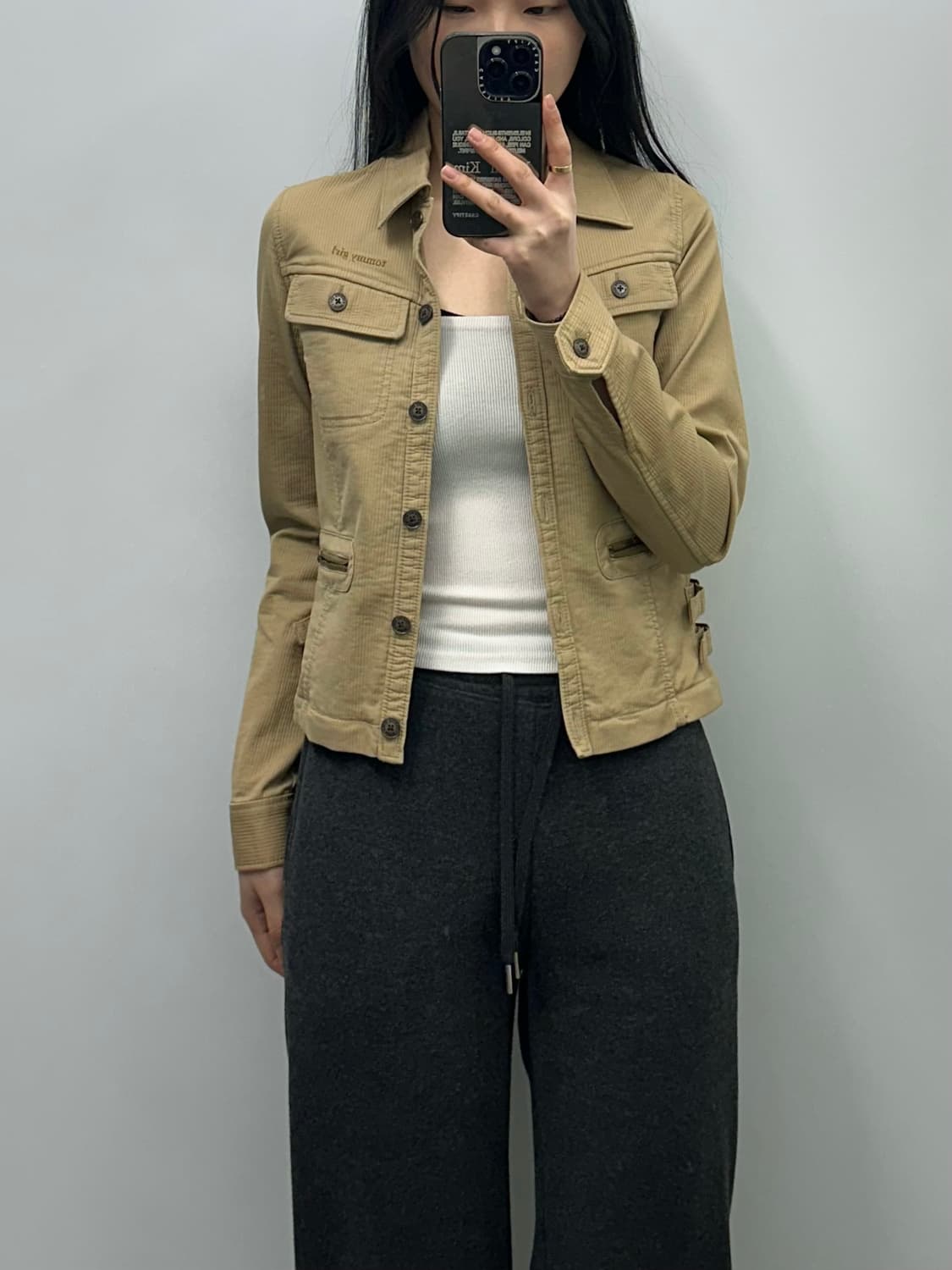 타미힐피거 포켓 코듀로이 셔츠자켓 상품이미지1