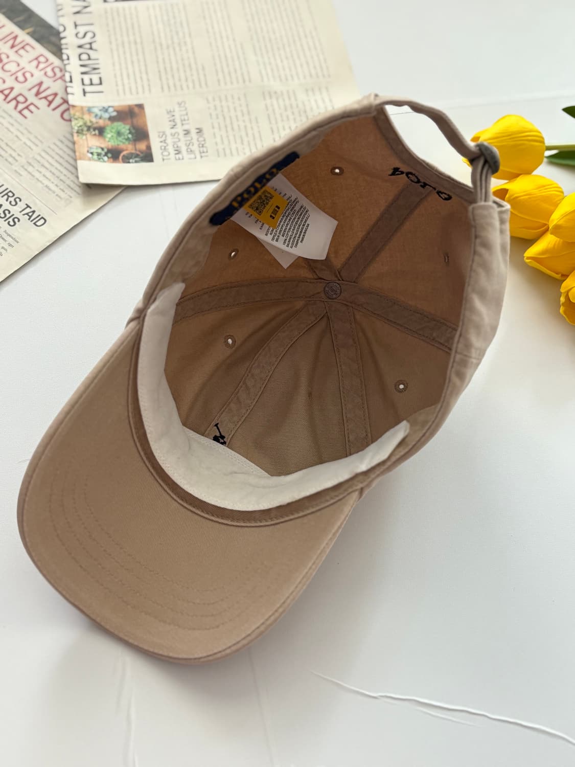 Polo 폴로랄프로렌 QR 코튼 치노 볼캡 상품이미지6