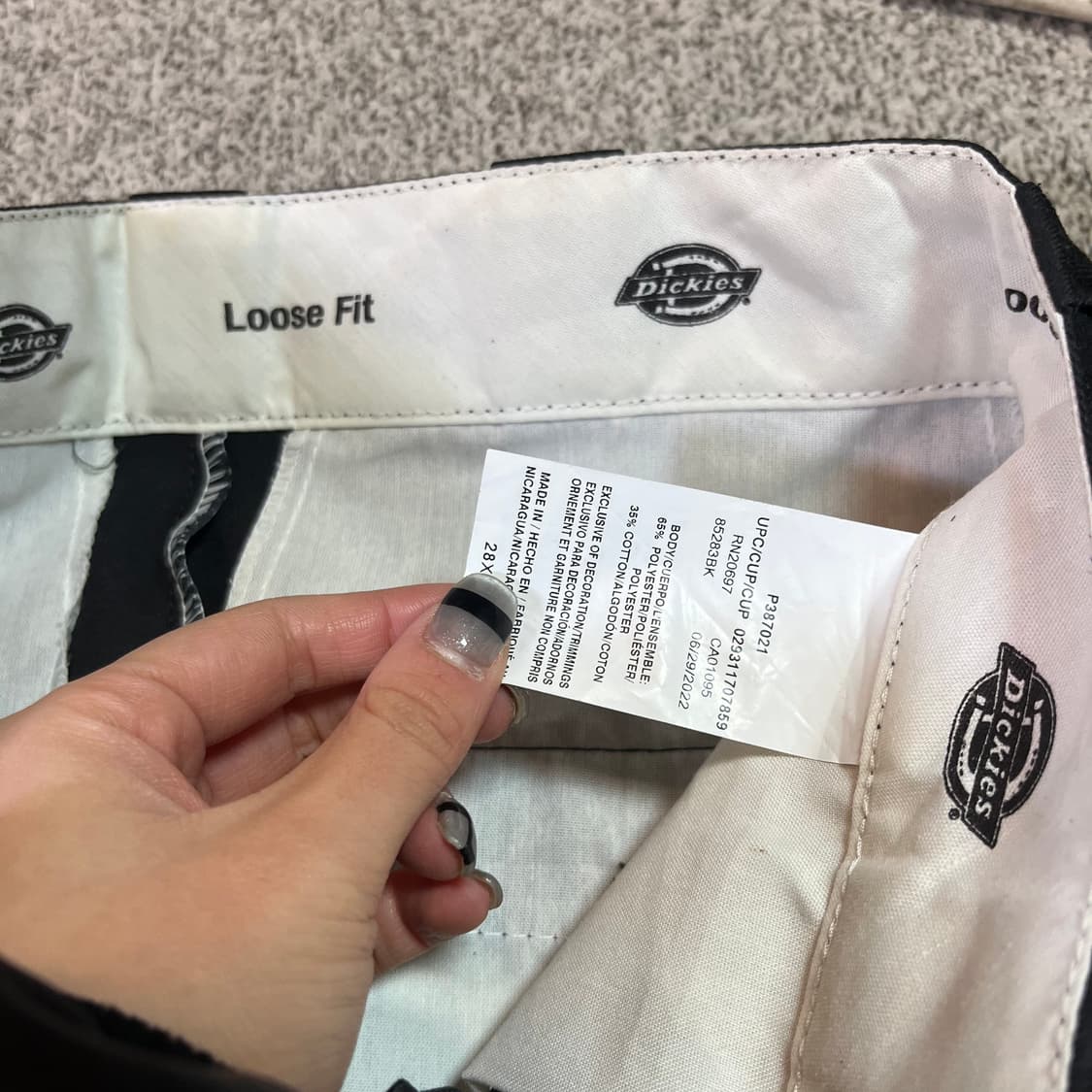 디키즈 더블니 팬츠 상품이미지4