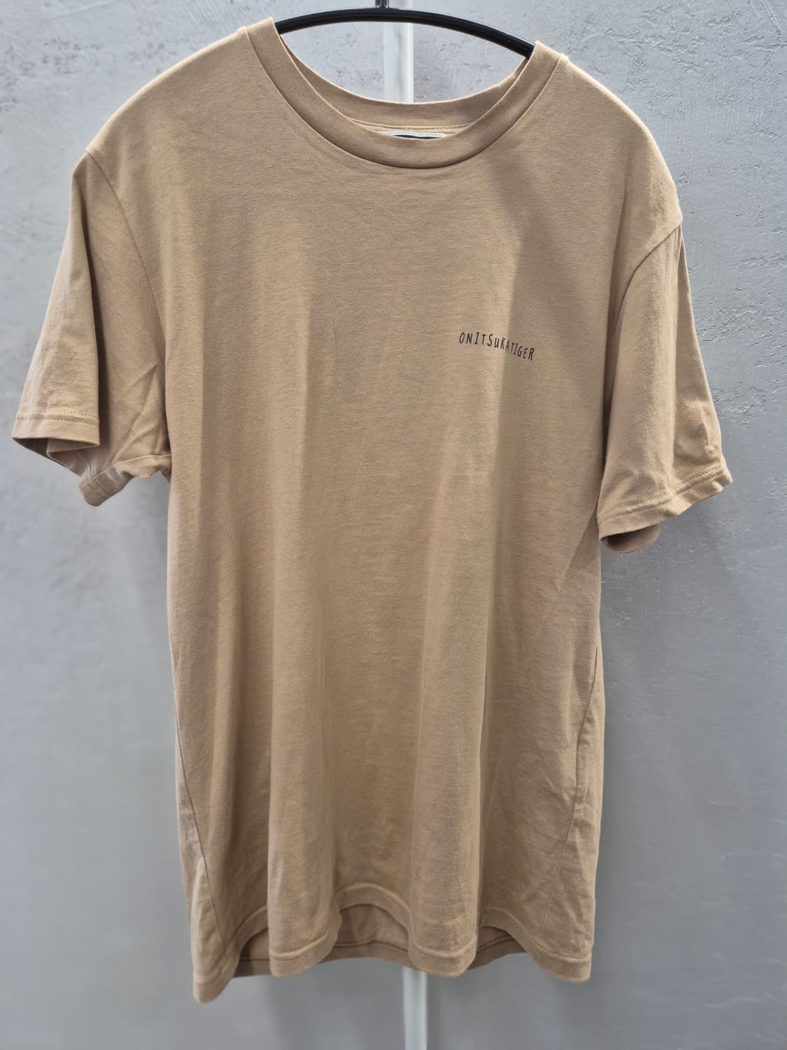 오니츠카타이거 반팔티 M 베이지 상품이미지2