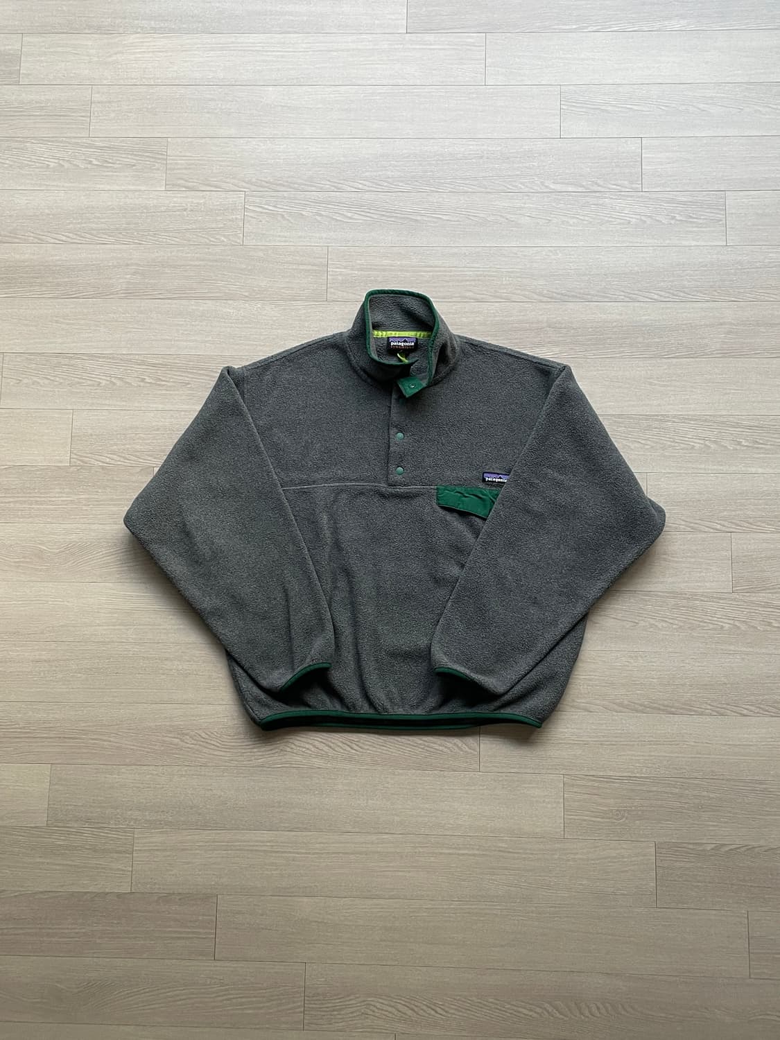 파타고니아 신칠라 그레이 그린 rare patagonia 빈티지 상품이미지1