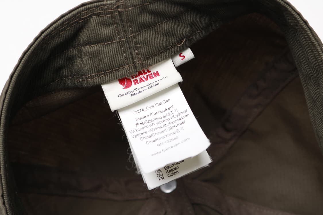 [S] 피엘라벤 오빅 플랫 캡 상품이미지5