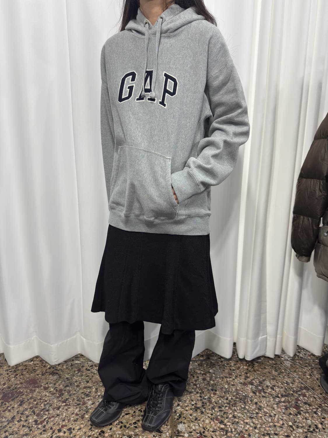 gap logo hoodie 상품이미지3