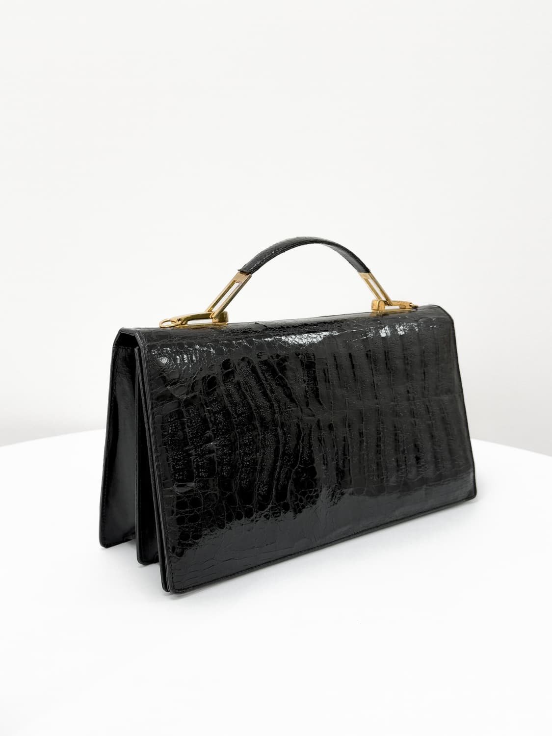 SEJ 크로커다일 탑 핸들 토트백 상품이미지4