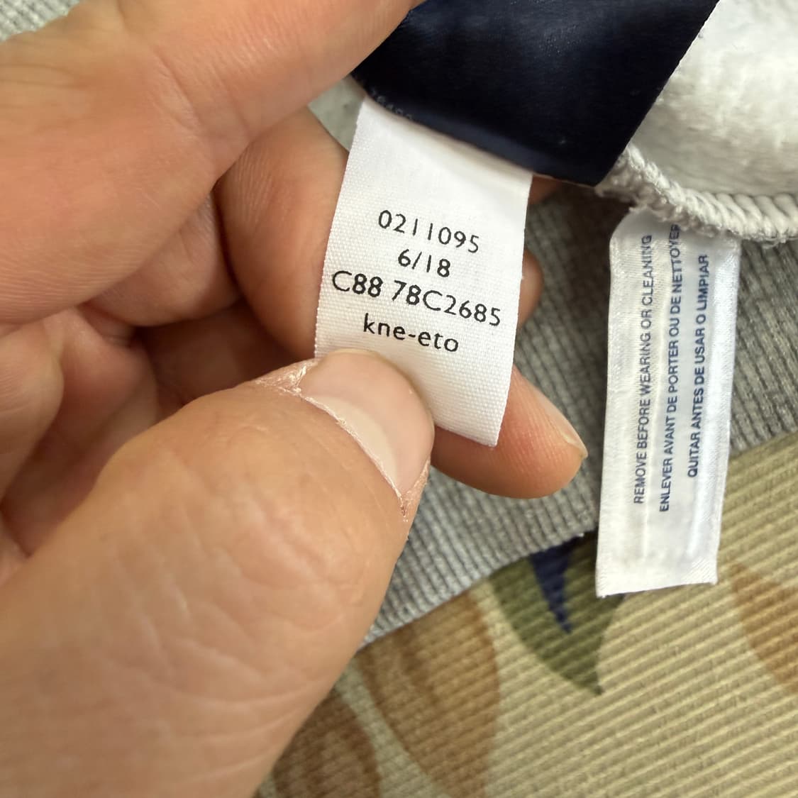 (M)타미힐피거 Tommy hilfiger 빅로고 맨투맨(그레이) 상품이미지4