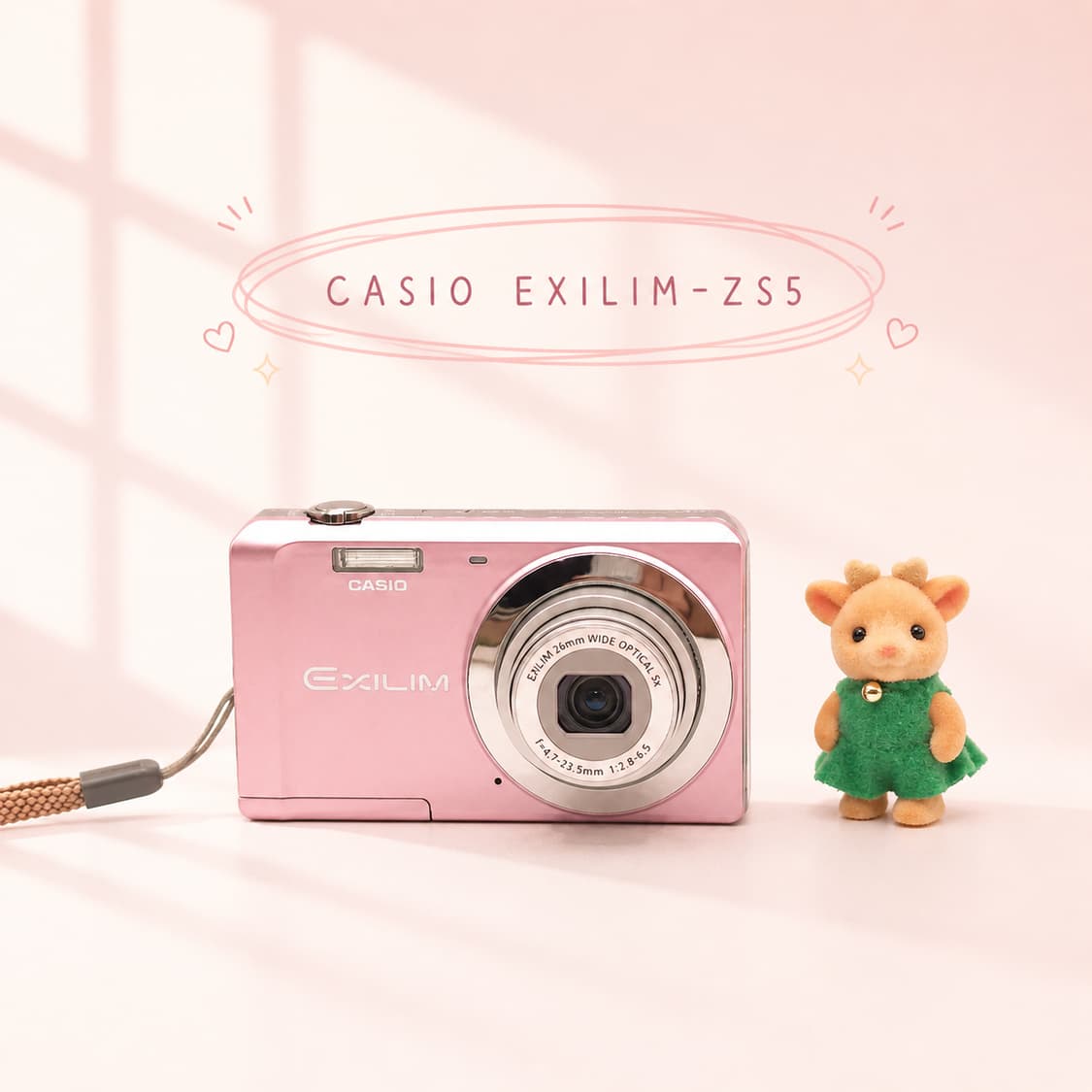 미품🌸코르티스 픽✨️ 카시오 EXILIM ZS5 핑크 상품이미지1