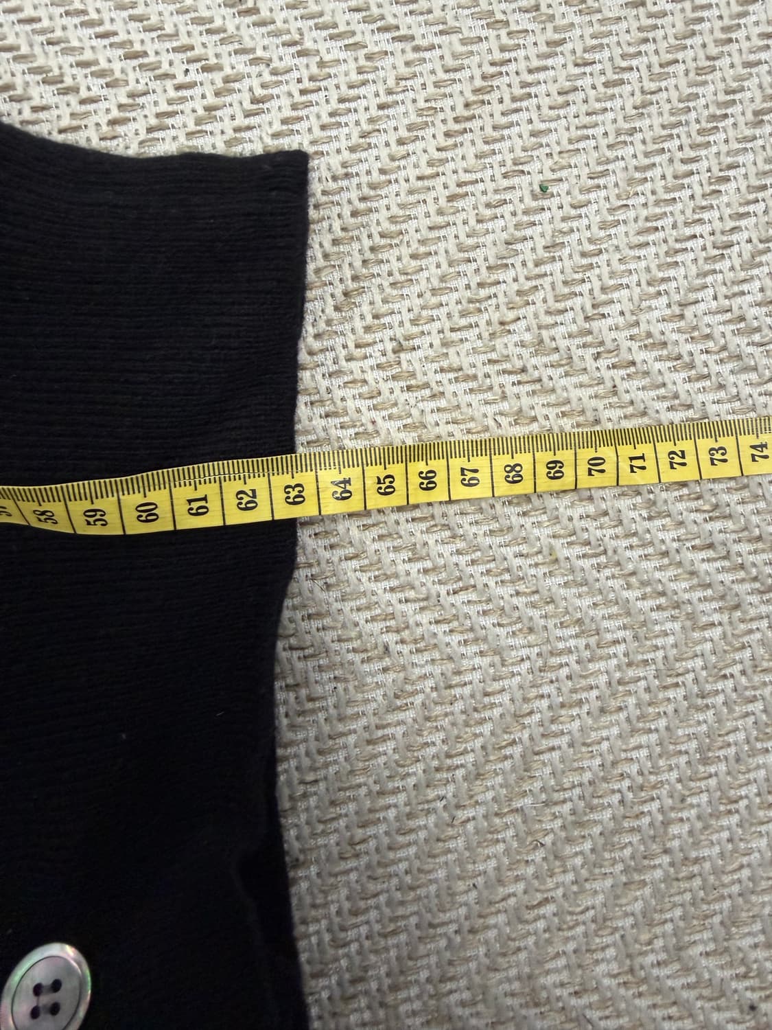 매장판정품) 꼼데가르송 23ss 여성 더블하트 가디건 S  상품이미지8