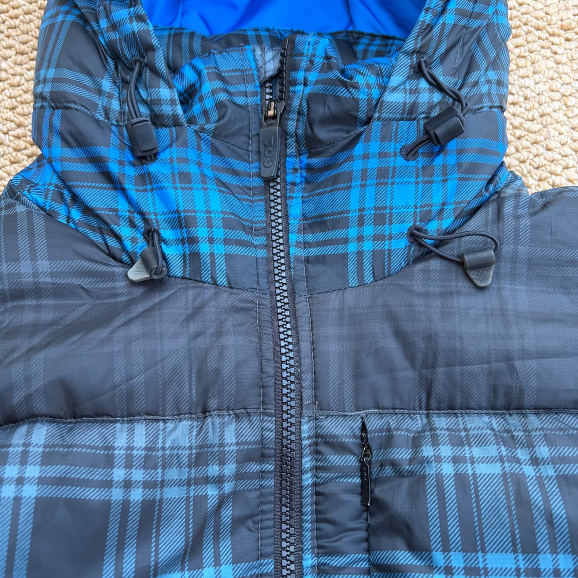 나이키 ACG 800 구스 타탄체크 패턴 패딩 상품이미지3
