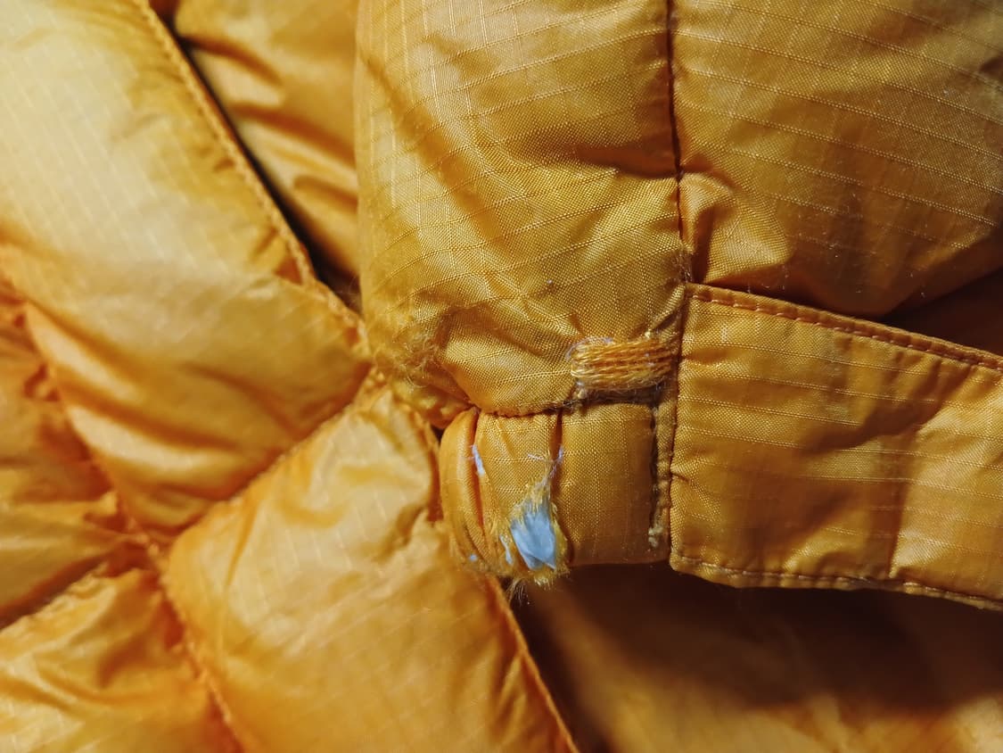 (S,90)노스페이스 유니버스 다운 윈드스토퍼 800  옐로우
 상품이미지7