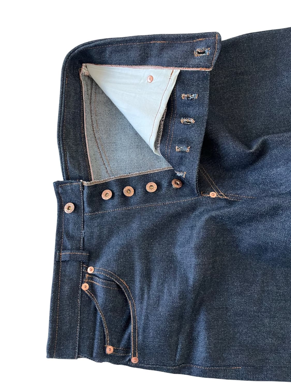 13 oz wide leg selvedge denim 상품이미지3