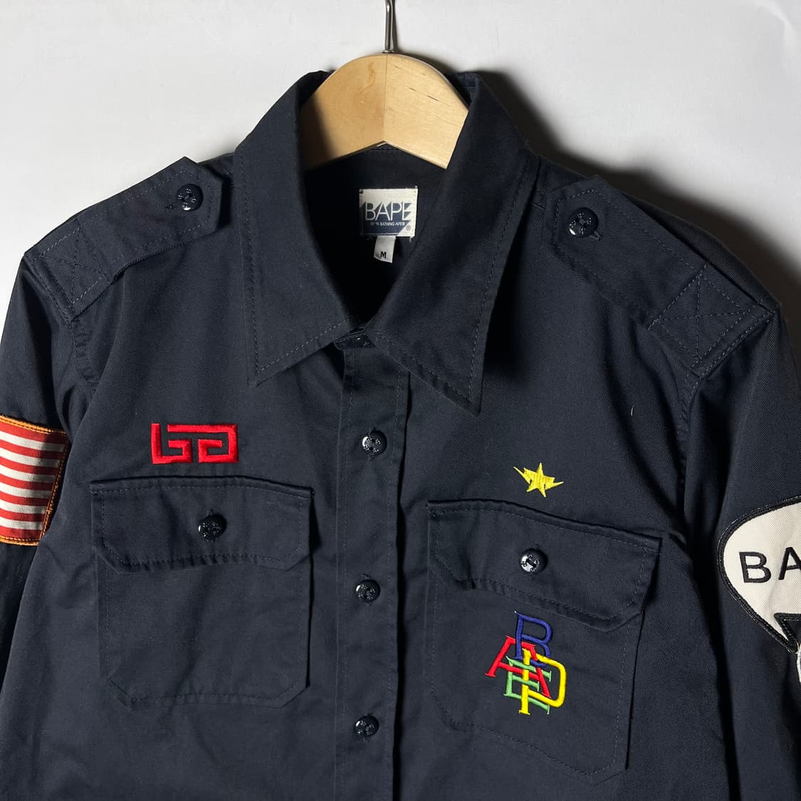 [Bape] 90's 베이프 A Bathing Ape 워크셔츠 상품이미지2