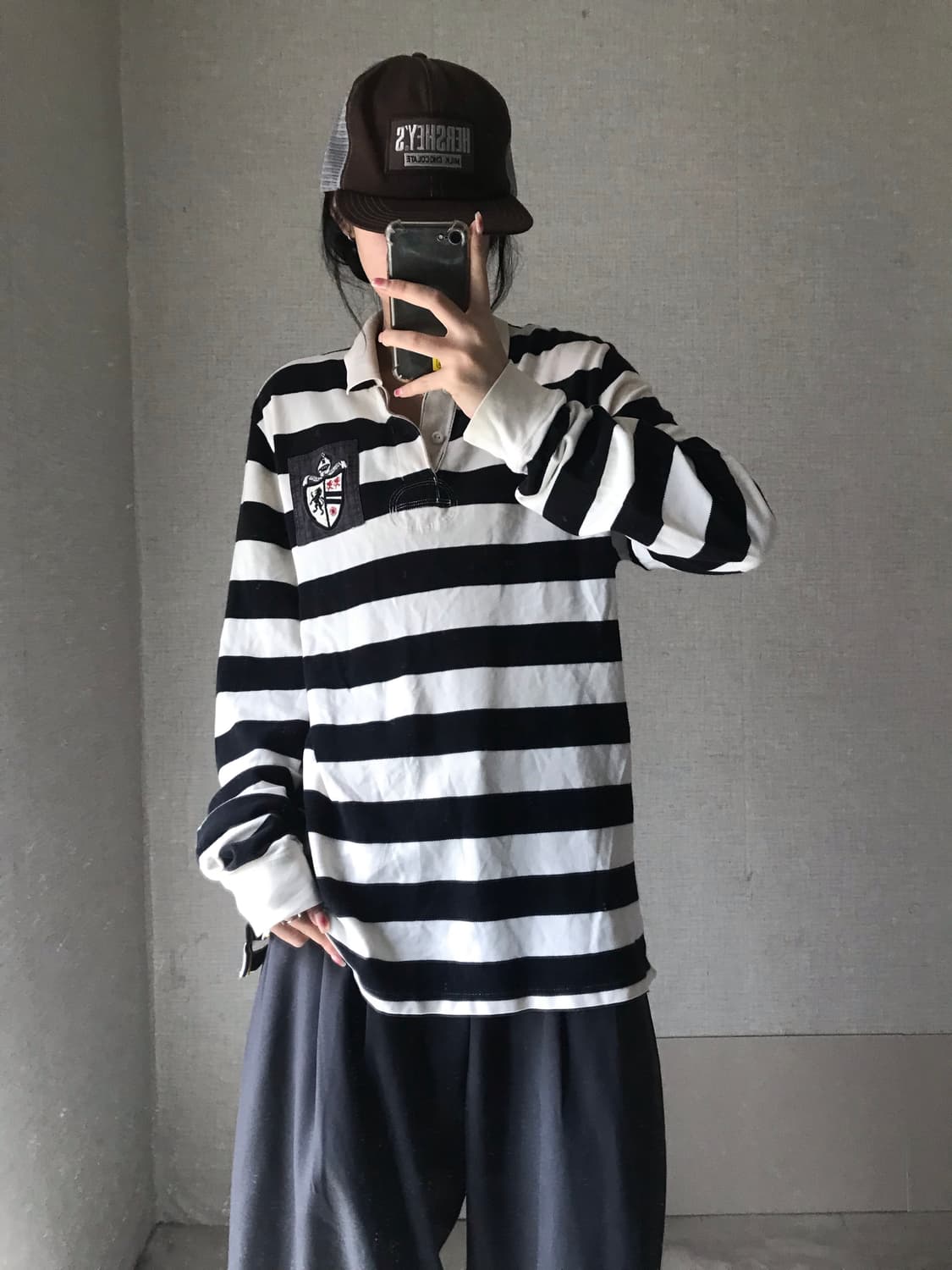 폴로 스트라이프 럭비티셔츠 상품이미지1