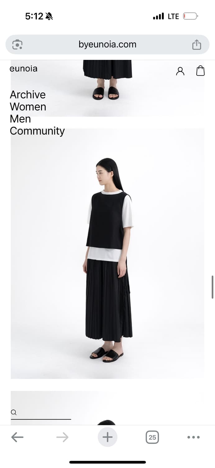 유노이아 린넨 숏 베스트 상품이미지6