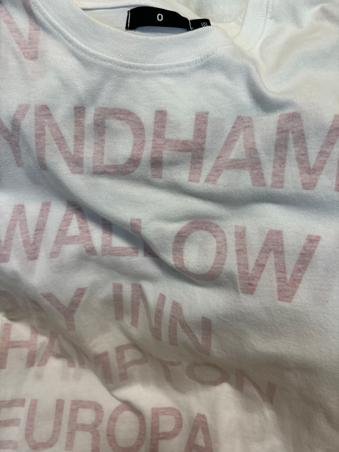 Safarispot Highway Inn T-Shirt White Red 상품이미지2