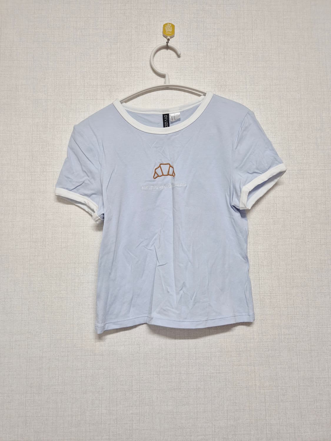 H&M 크로와상 반팔 티셔츠 상품이미지1