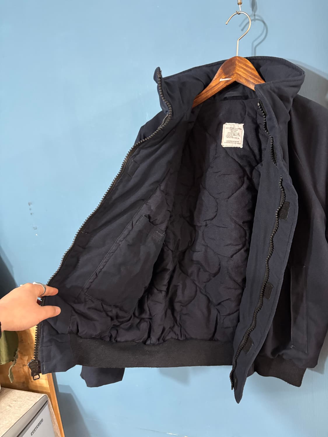 US Navy Shipboard Cold Weather Deck Jk 상품이미지6