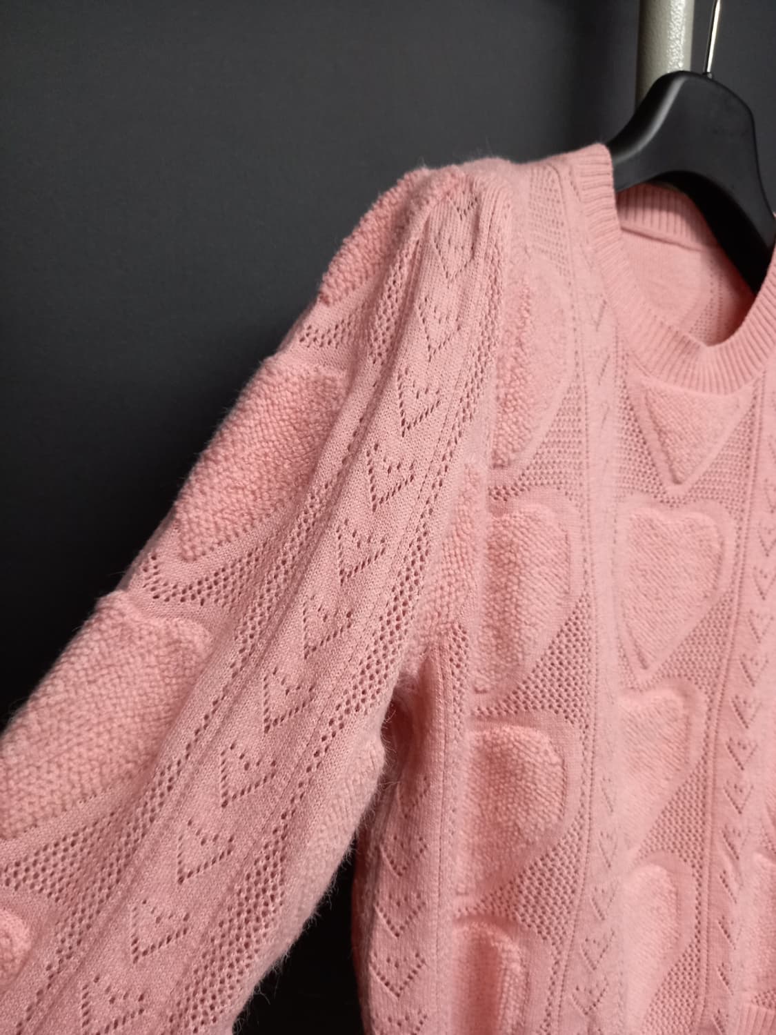 샤틴 SATIN 춘추 여름간절기 숏 니트 55 44 상품이미지6