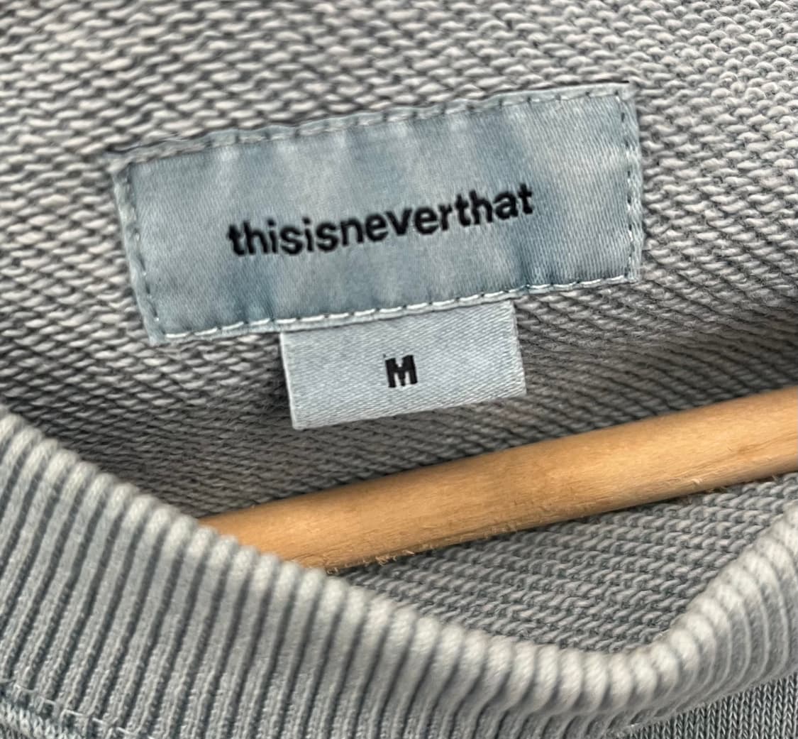 디스이즈네버댓 워싱 맨투맨 티셔츠 상품이미지6
