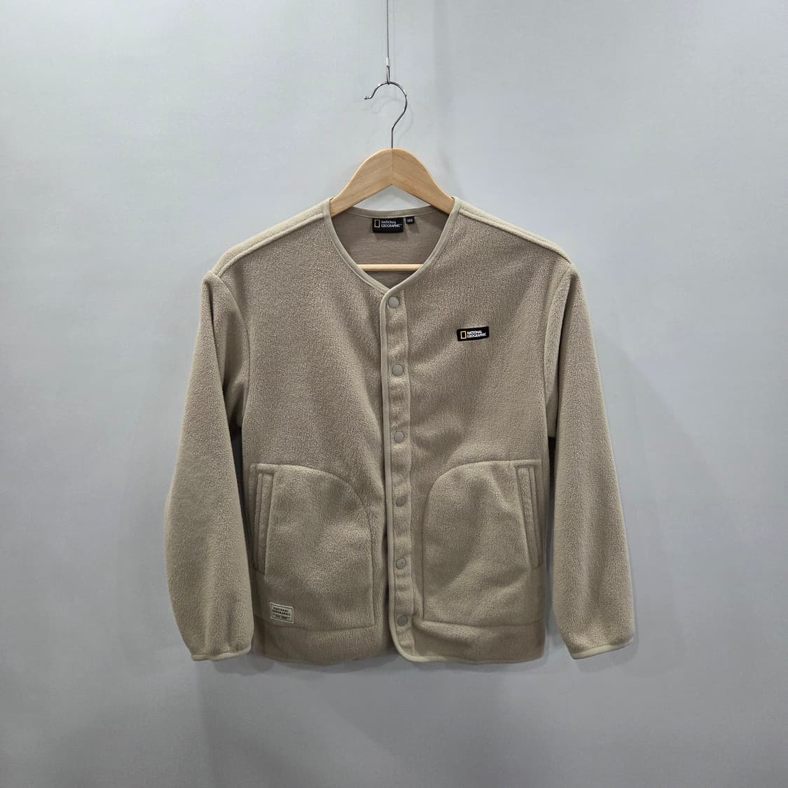 내셔널지오그래픽 키즈 플리스 버튼다운 자켓 150/13 상품이미지1