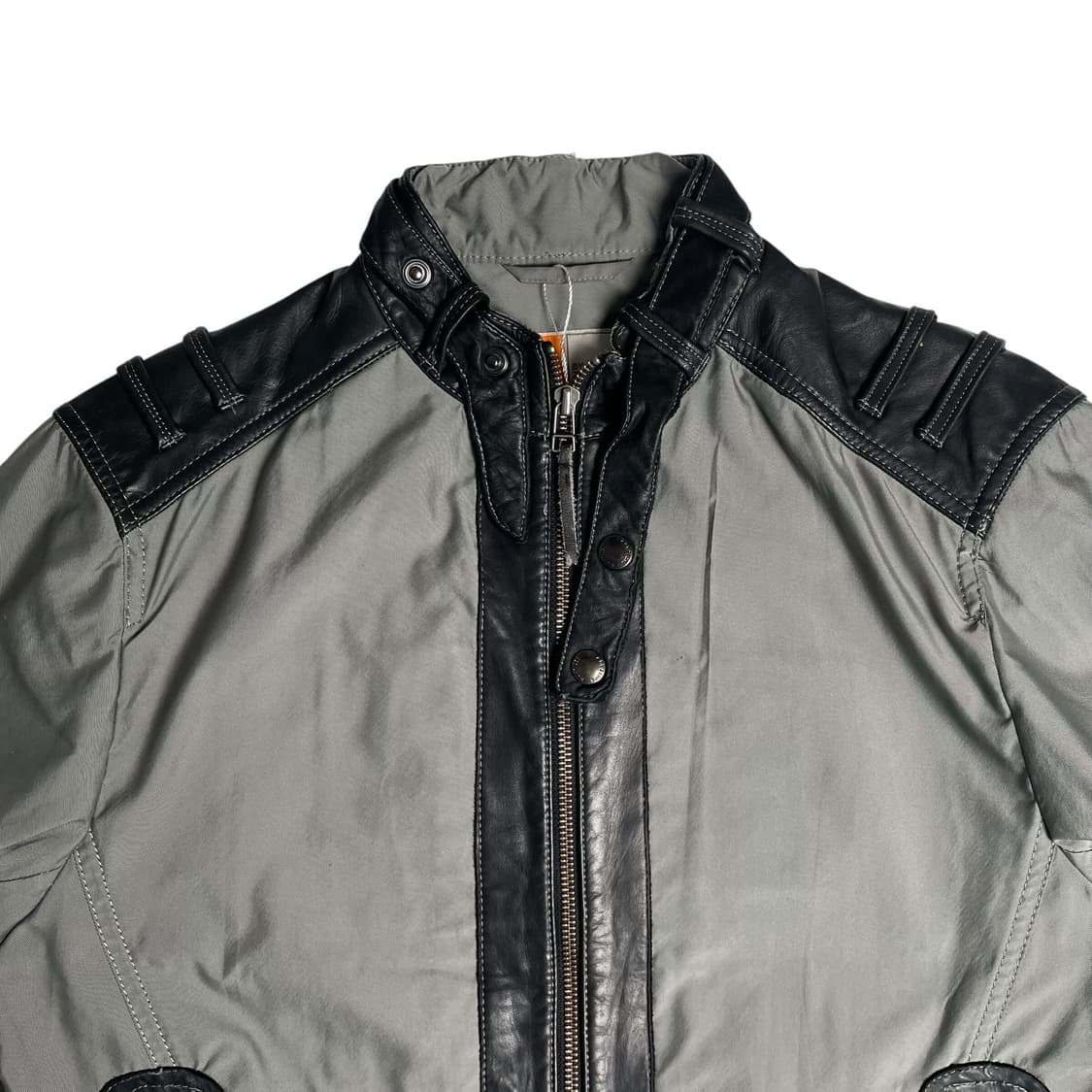 Ez by zegna 나일론 레더 자켓 상품이미지3