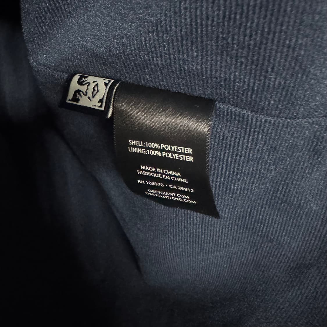 오베이 스몰로고 코치바람막이 자켓  상품이미지4