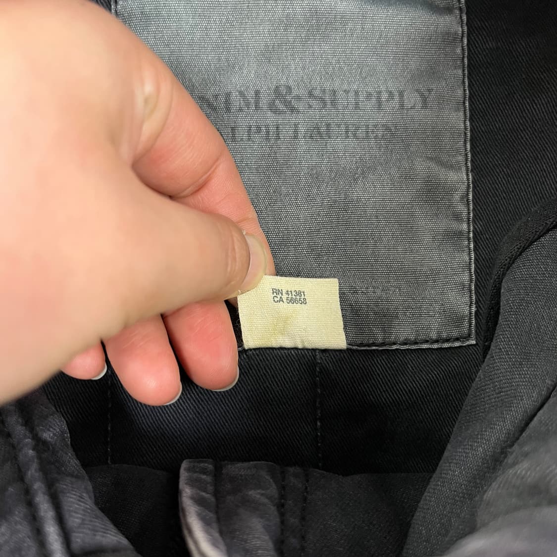 95 폴로랄프로렌 데님앤서플라이 성조기 야상 조끼 자켓 상품이미지5