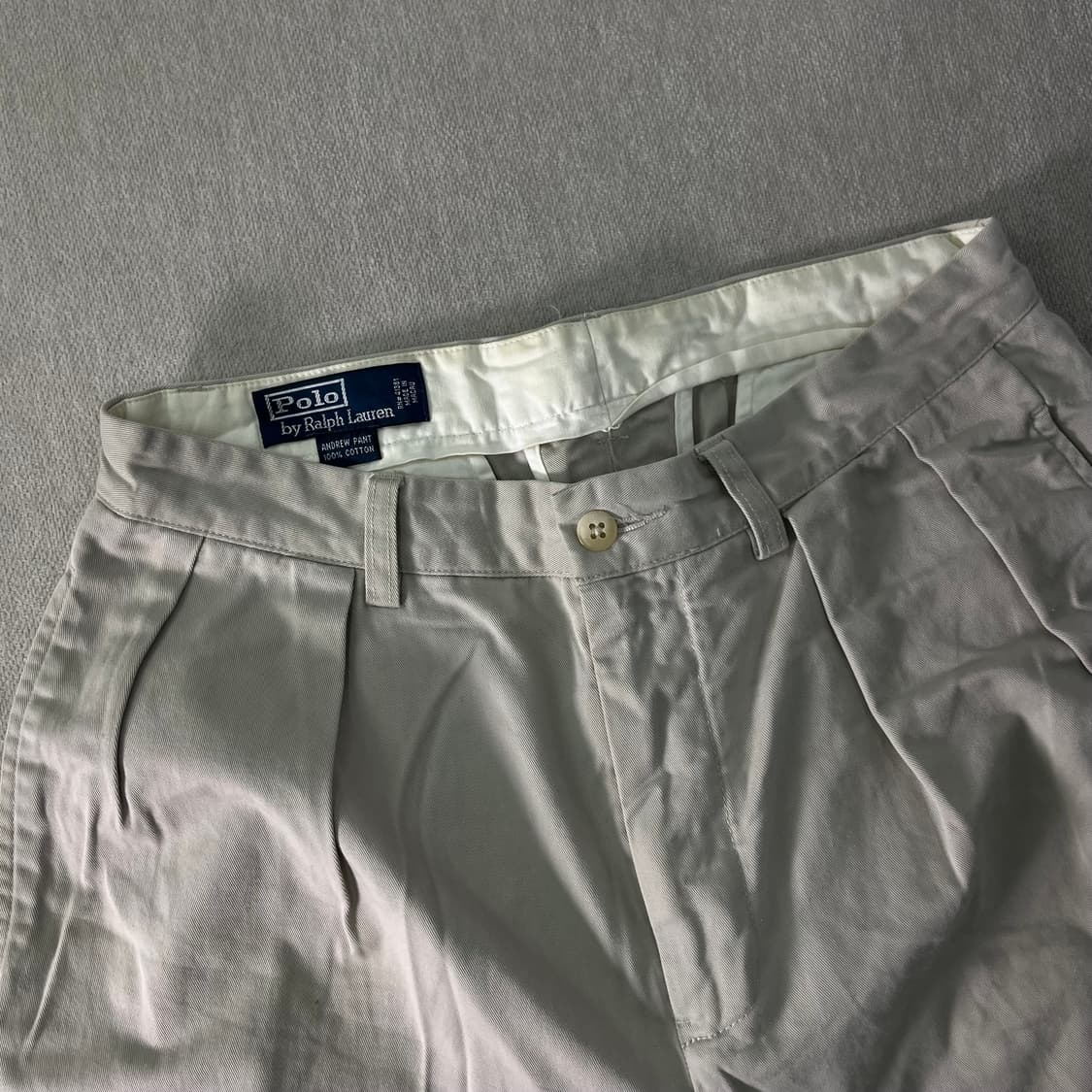 30 폴로랄프로렌 베이지 코튼 치노 팬츠 상품이미지2
