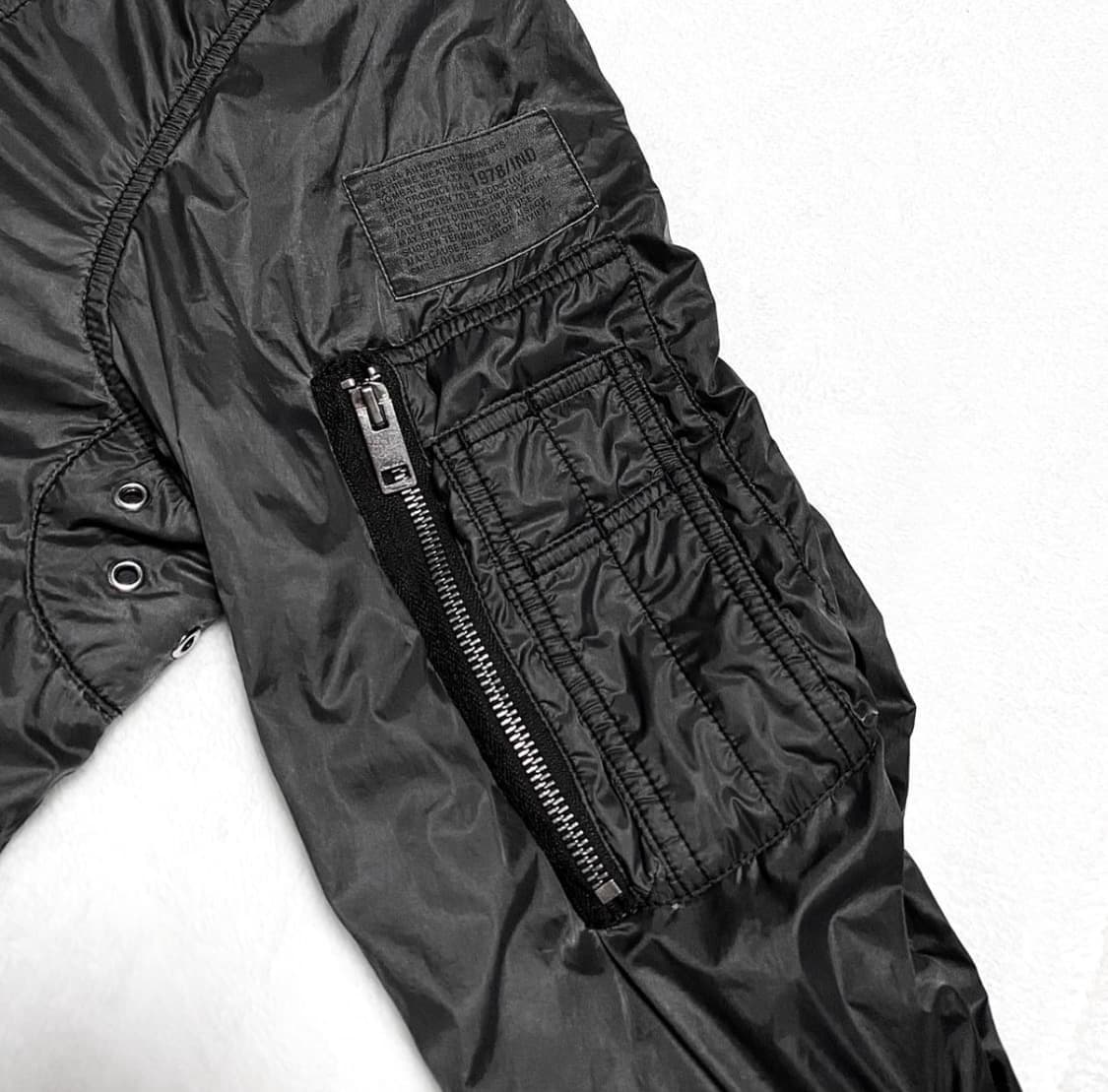 Diesel 디젤 19SS 가먼트 더블 지퍼 마원 자켓 상품이미지5