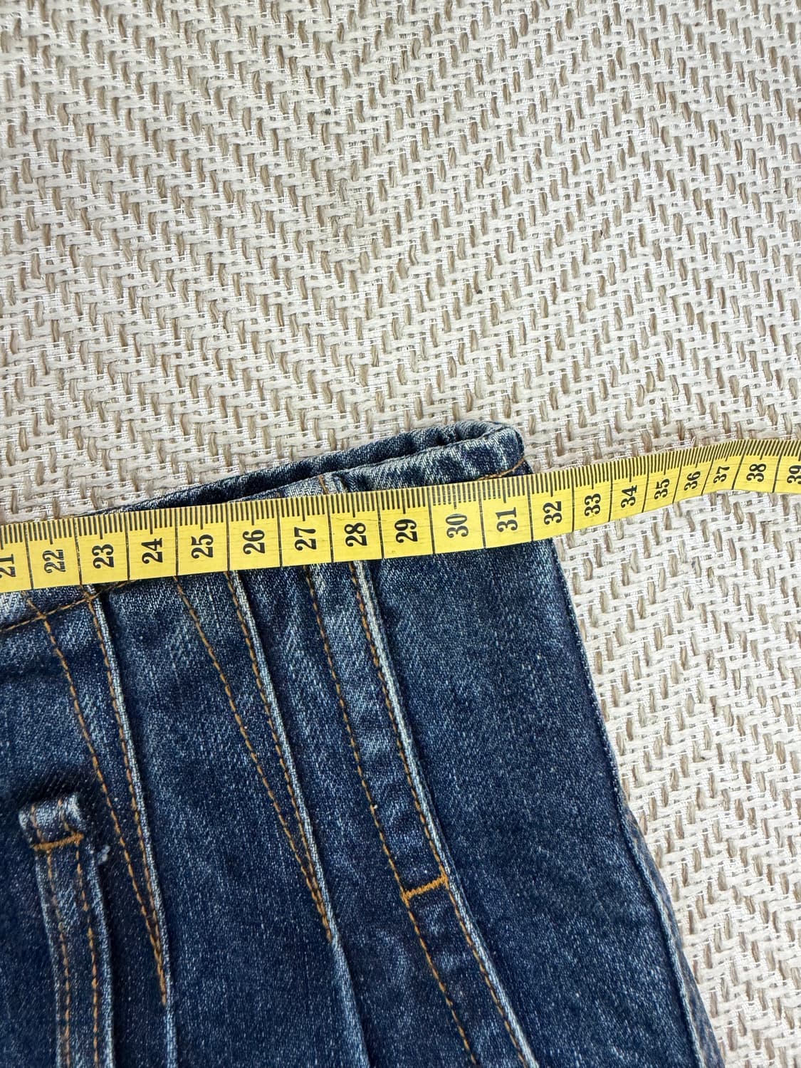 정품) IRO 이로 한섬 데님펜츠 34(23인치) 상품이미지8