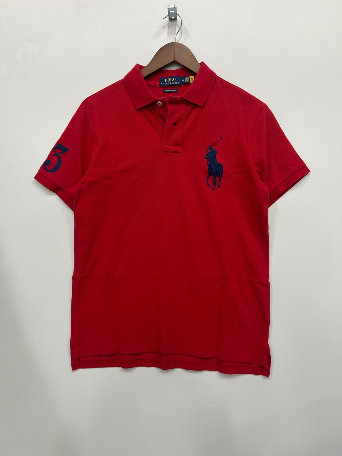 폴로 레드 반팔 상품이미지1