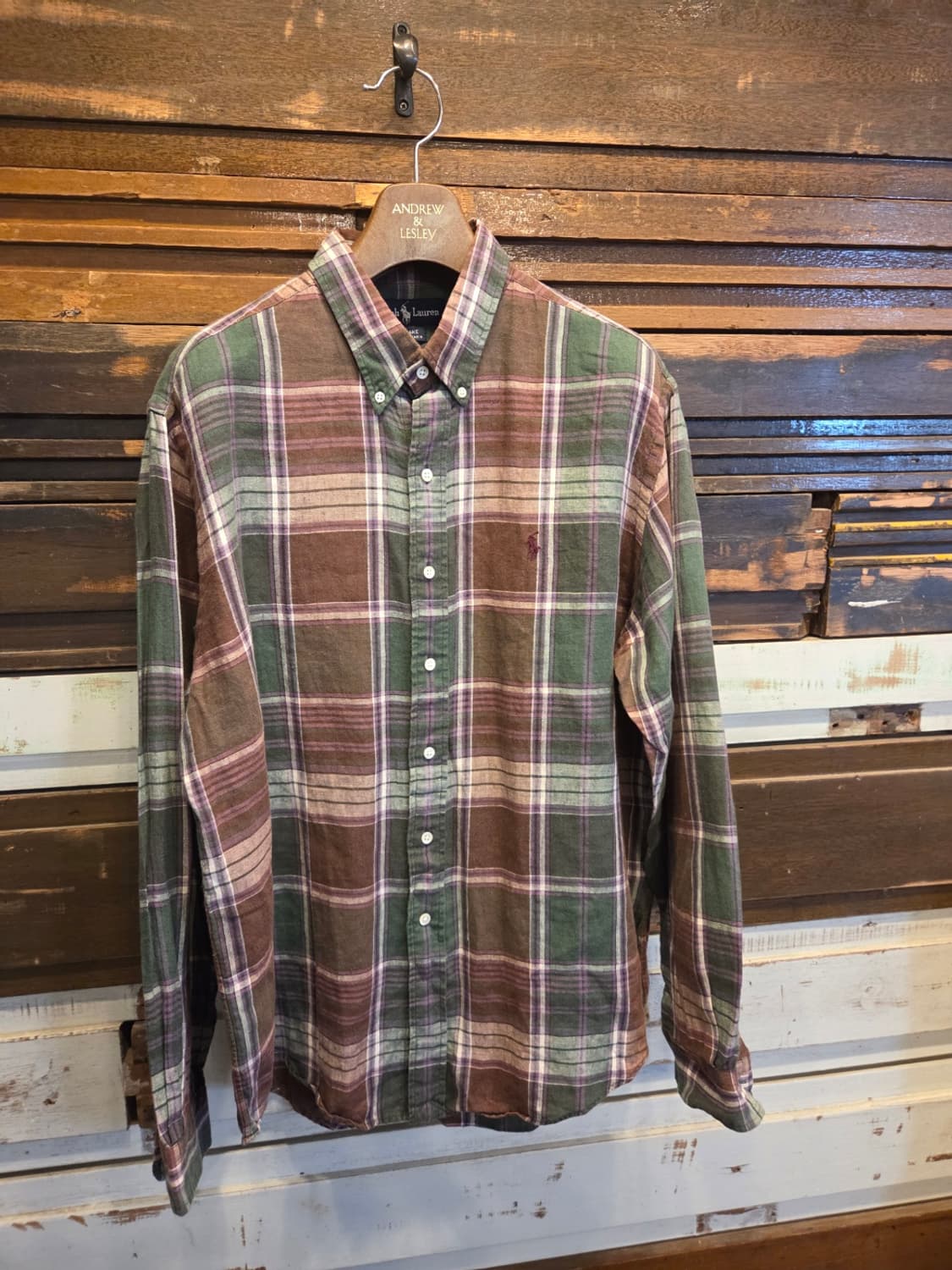 00'S 폴로랄프로렌 린넨셔츠 상품이미지6