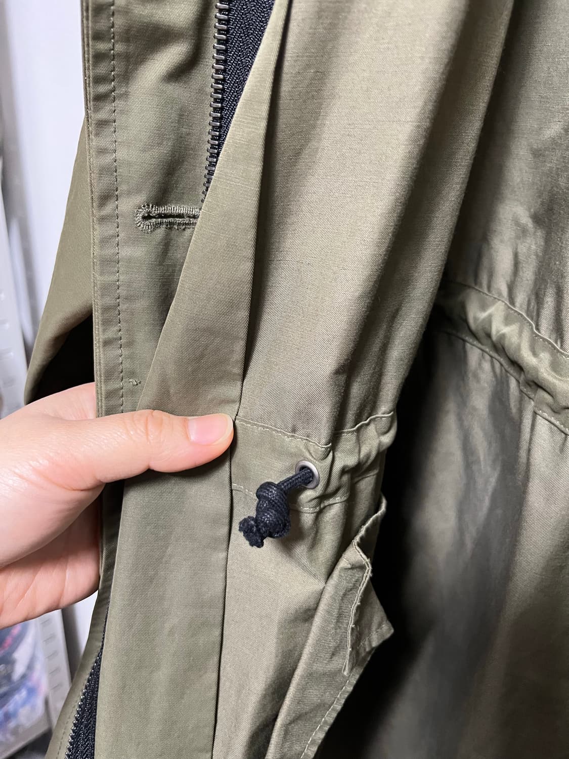 URBANIC 얼바닉30 후드 야상 자켓 카키 상품이미지4