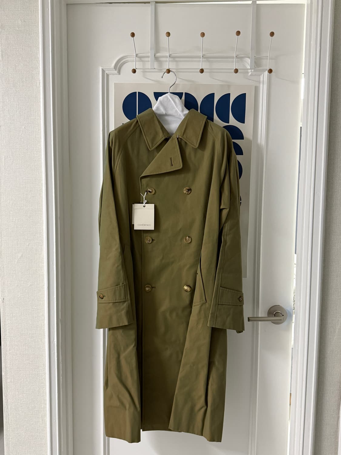 코히어런스 포우포우2 개버딘 그린 L 새상품 상품이미지3