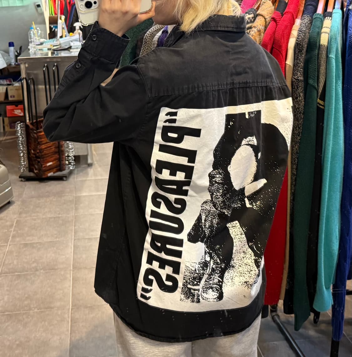 [NO.9] VTG 블랙 셔츠 상품이미지1