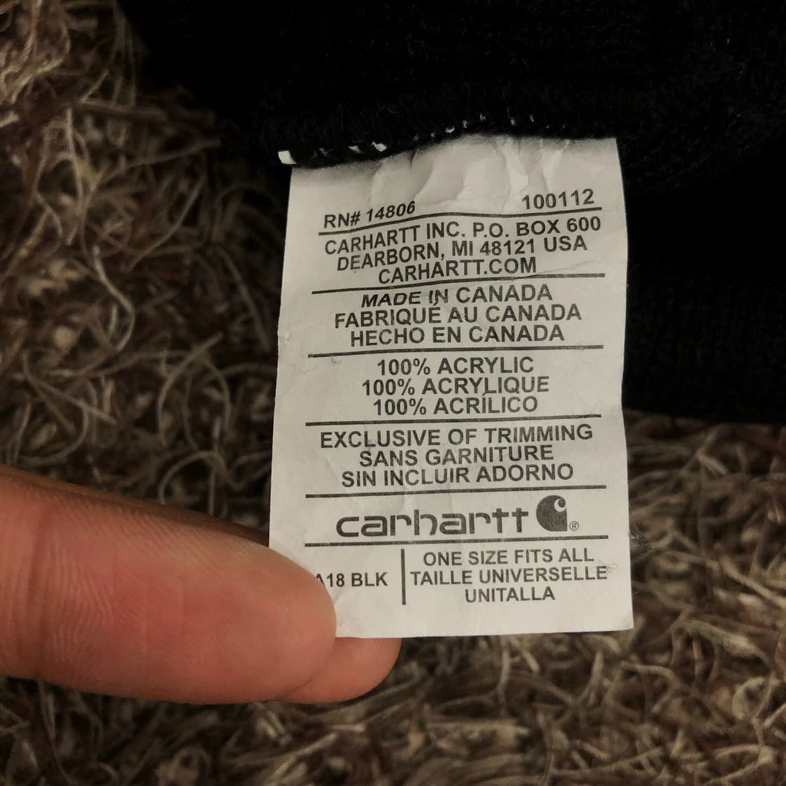 칼하트 비니 상품이미지4