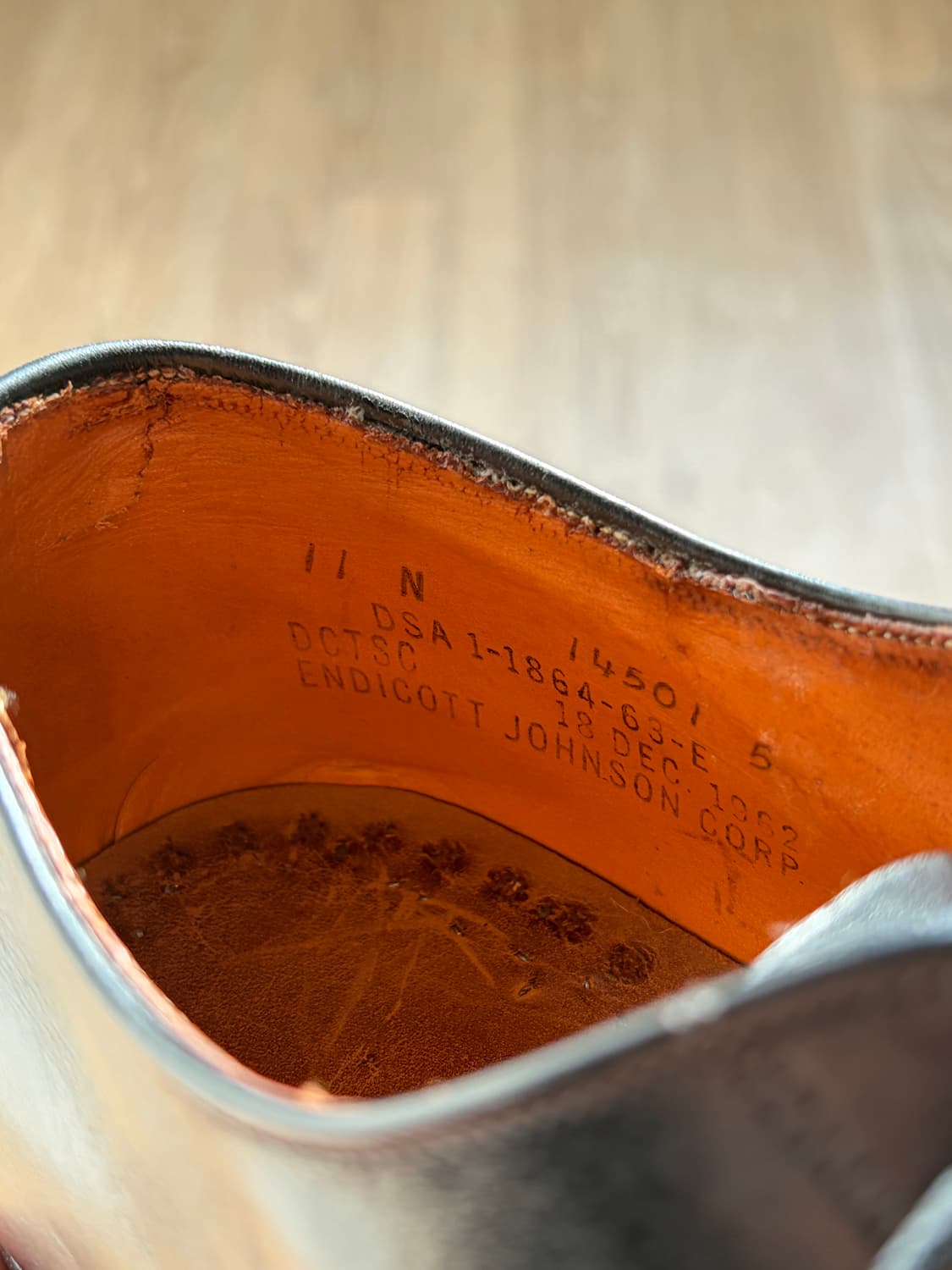 [11N, Super Rare] 미 해군 단화 (서비스 슈즈) 상품이미지6