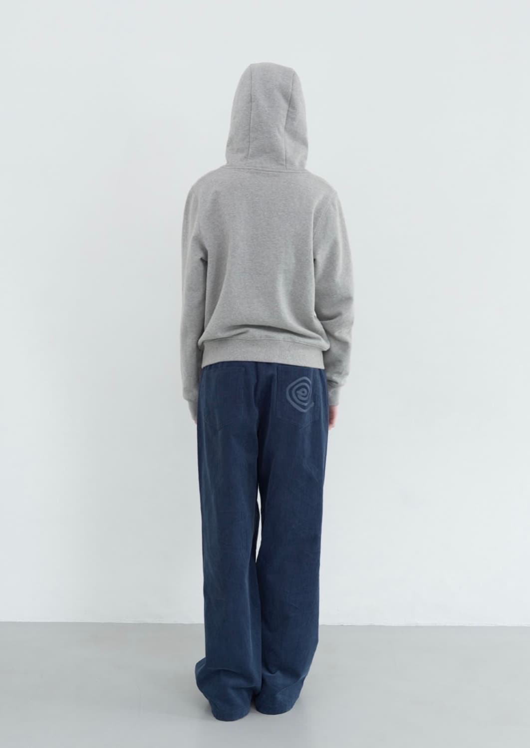 엔조블루스 코듀로이와이드팬츠 딥블루 m 상품이미지2