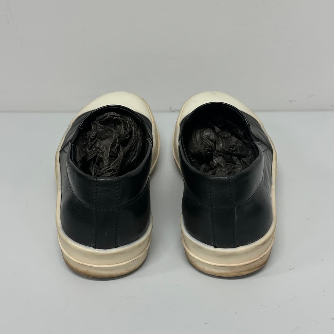 릭오웬스 레더 슬립온 상품이미지6